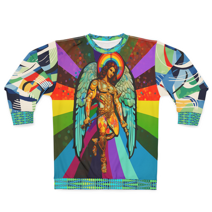 Archangel Sachiel of Prosperity Unisex Sweatshirt (Gold Label)