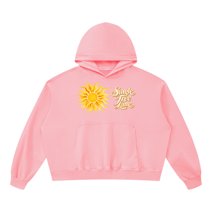 French Riviera Unisex Boxy Vintage Washed Hoodie