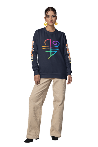 The Power of Boundaries - Protection Sigil Oversized Heavyweight Sweatshirt