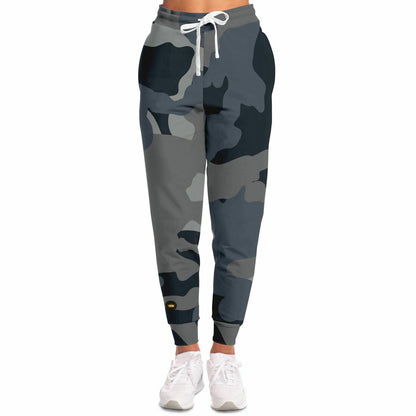 Black Dusk Eco-Poly Camo Joggers