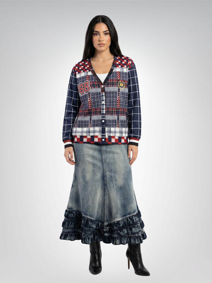 Best of Times - Worst of Times - 68 Rugby Heavyweight Unisex Cardigan