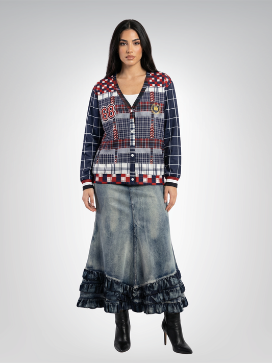 Best of Times - Worst of Times - 68 Rugby Heavyweight Unisex Cardigan