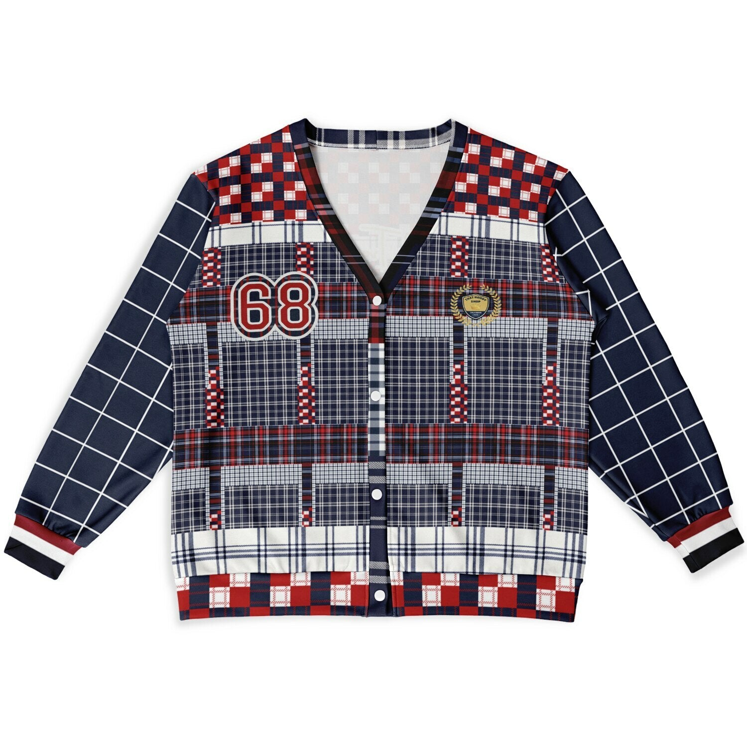 Best of Times - Worst of Times - 68 Rugby Heavyweight Unisex Cardigan