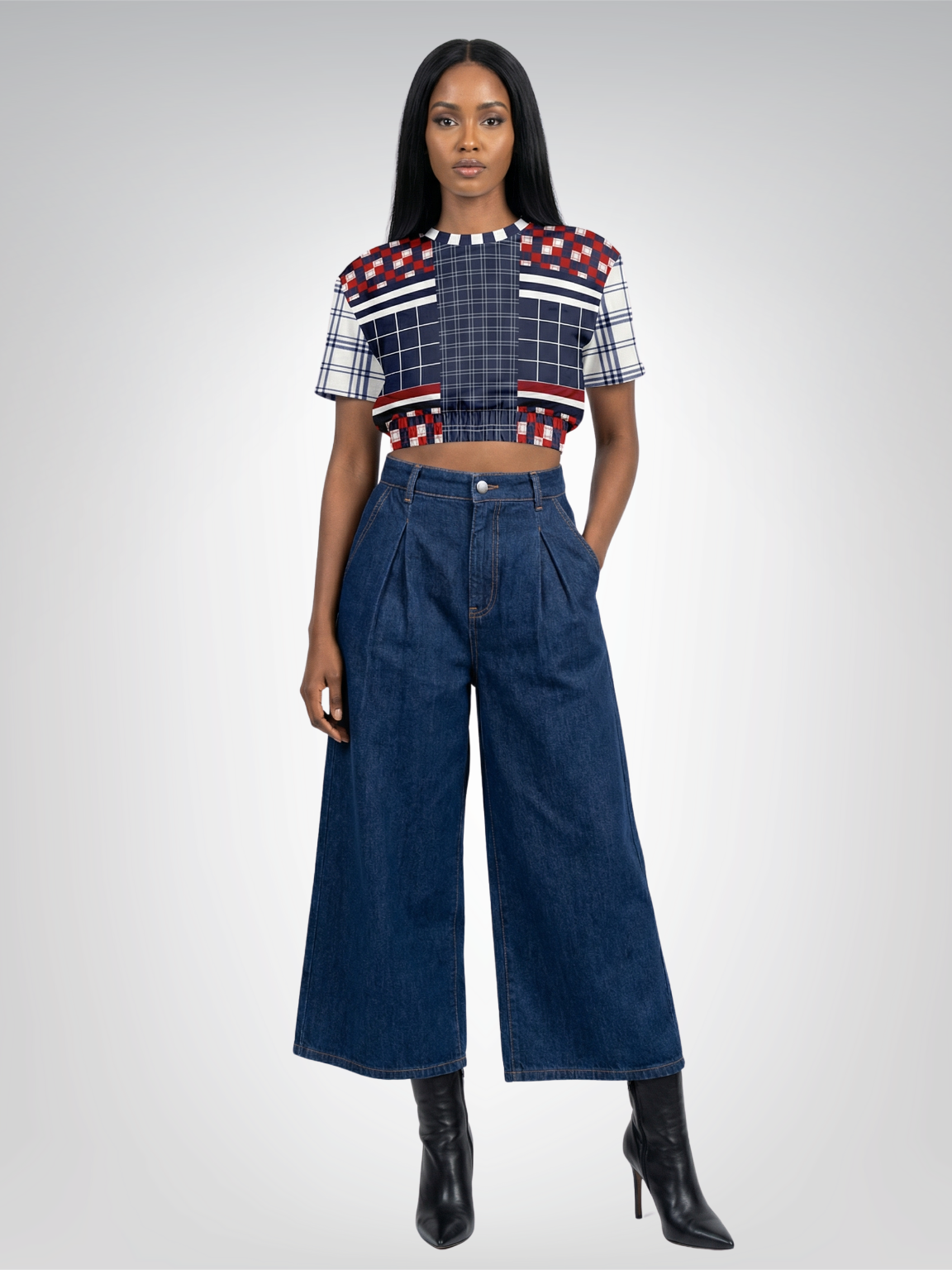 Best of Times - Worst of Times - 68 Rugby Eco-Poly Short Sleeve Cropped Pullover