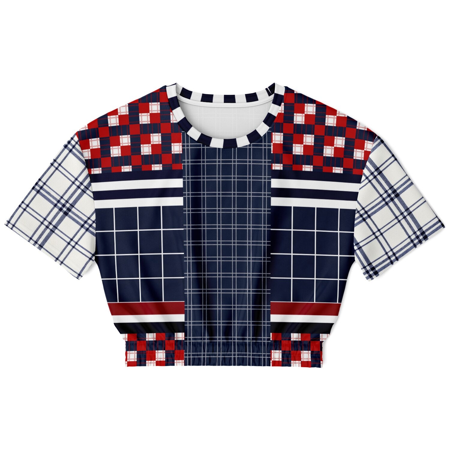 Best of Times - Worst of Times - 68 Rugby Eco-Poly Short Sleeve Cropped Pullover