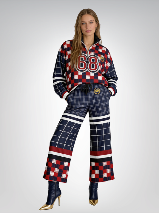 Best of Times - Worst of Times - 68 Rugby Eco-Poly Wide Leg Pants