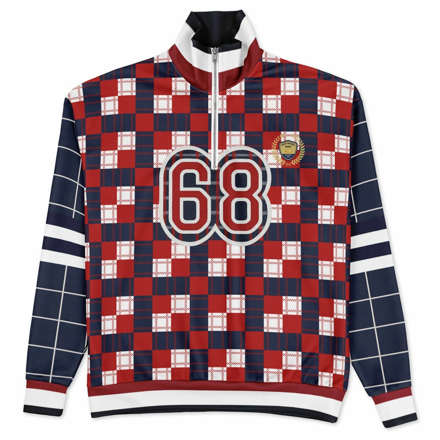 Best of Times - Worst of Times - 68 Rugby Heavyweight Oversized Quarter Zip Sweatshirt