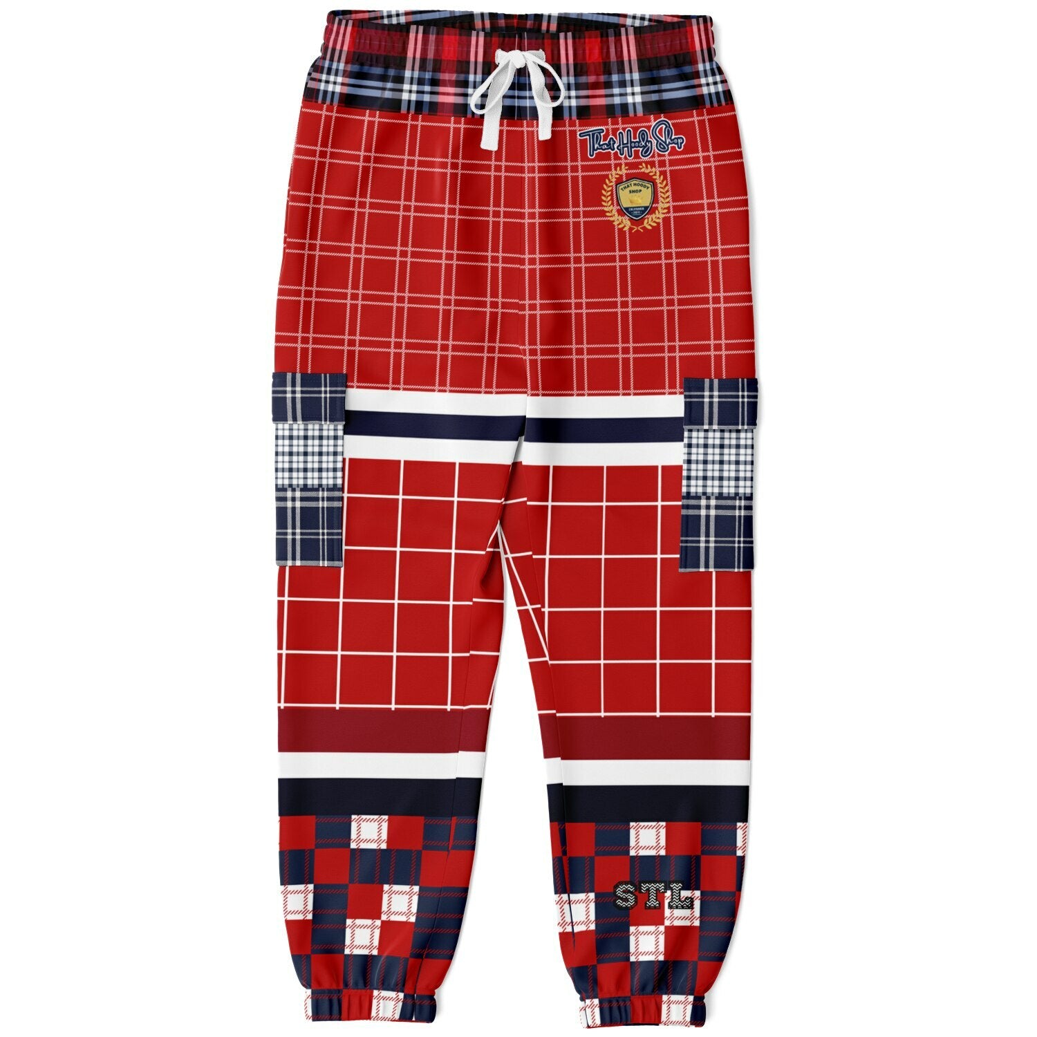 Best of Times - Worst of Times - Red 68 Rugby Eco-Poly Cargo Joggers