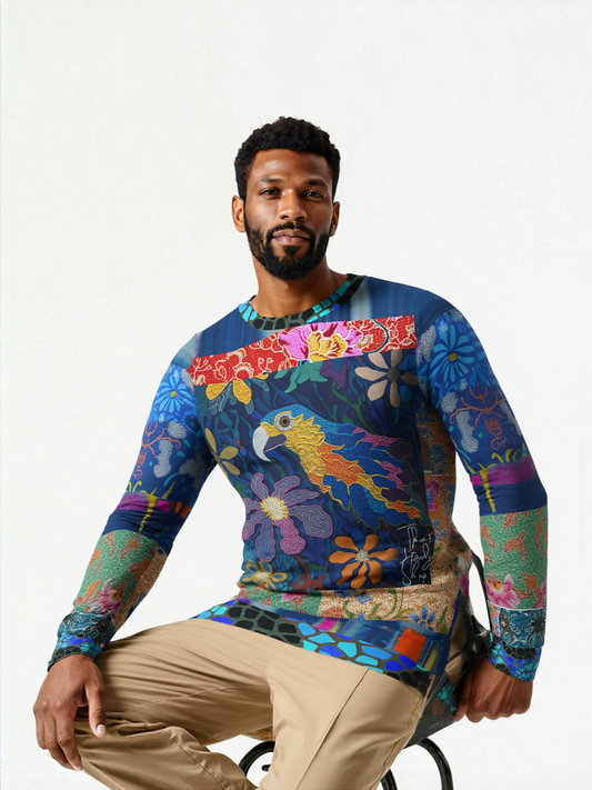 Bird in Blue 'C' Sharp Unisex Sweatshirt (Gold Label)