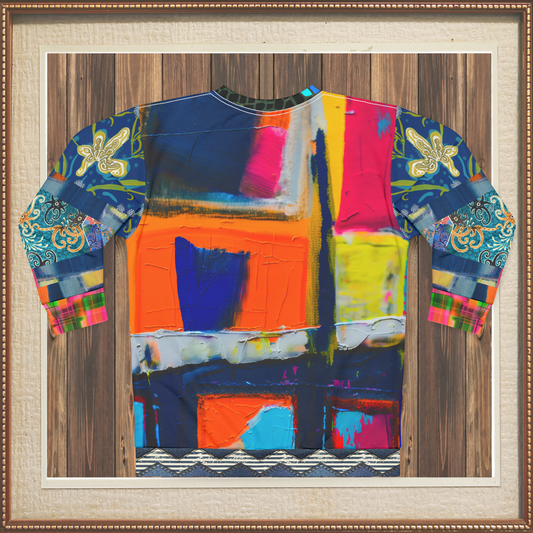 Blocked in Color Unisex Sweatshirt (Gold Label)