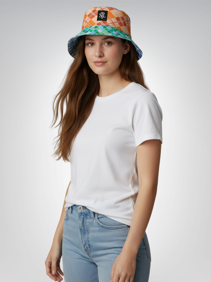 Boats of the Saint Marys Reversible Bucket Hat