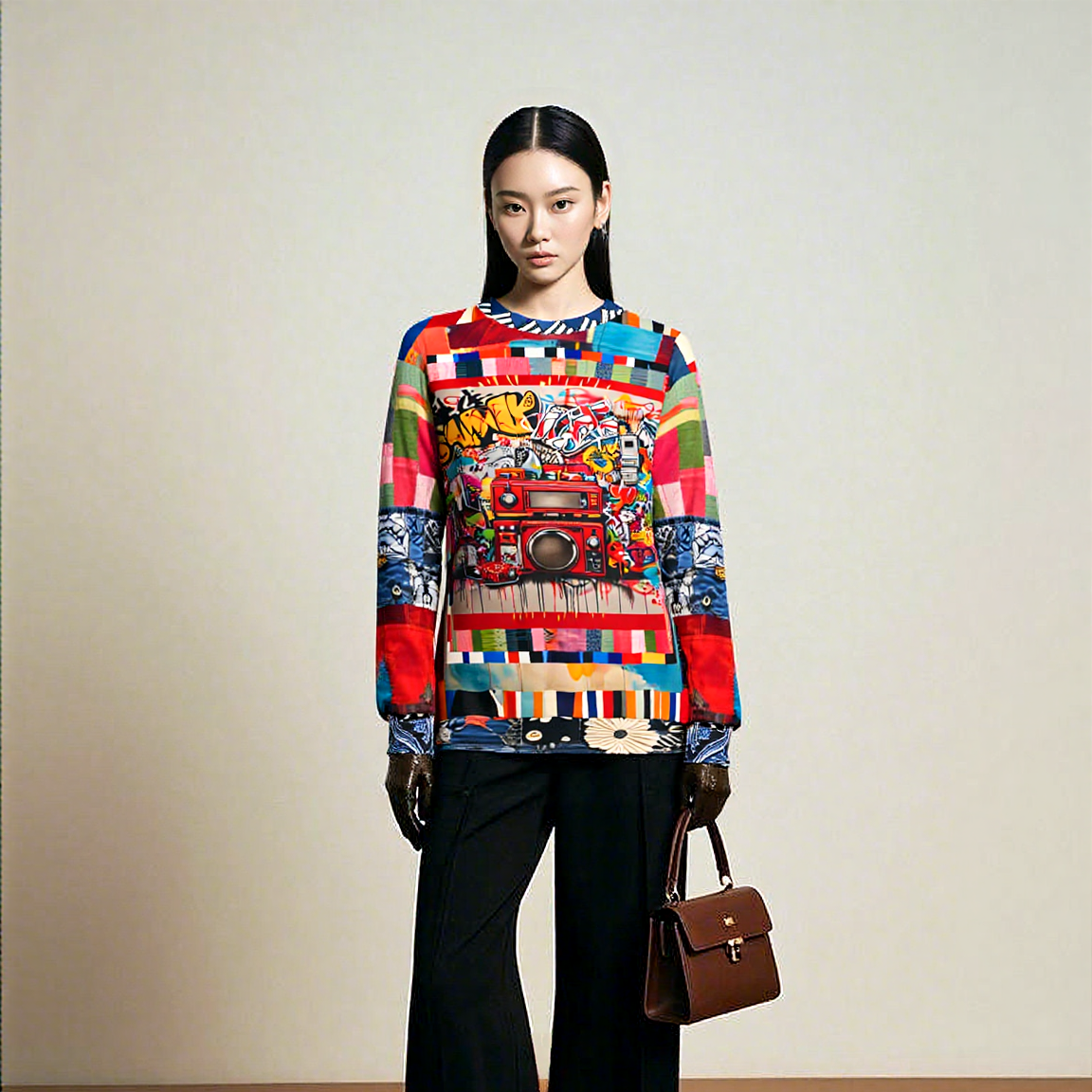 Boom Box - Music is Life Unisex Sweatshirt (Gold Label)