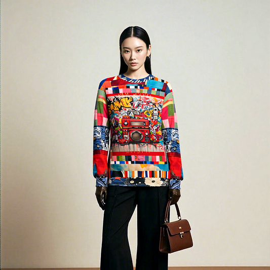 Boom Box - Music is Life Unisex Sweatshirt (Gold Label)