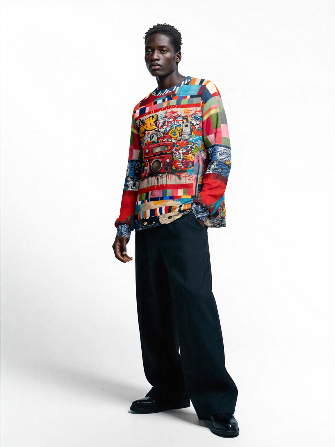 Boom Box - Music is Life Unisex Sweatshirt (Gold Label)