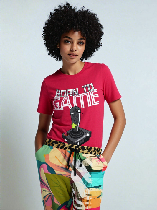 Man in Transition Floral Zebra Print Eco-Poly Unisex Joggers