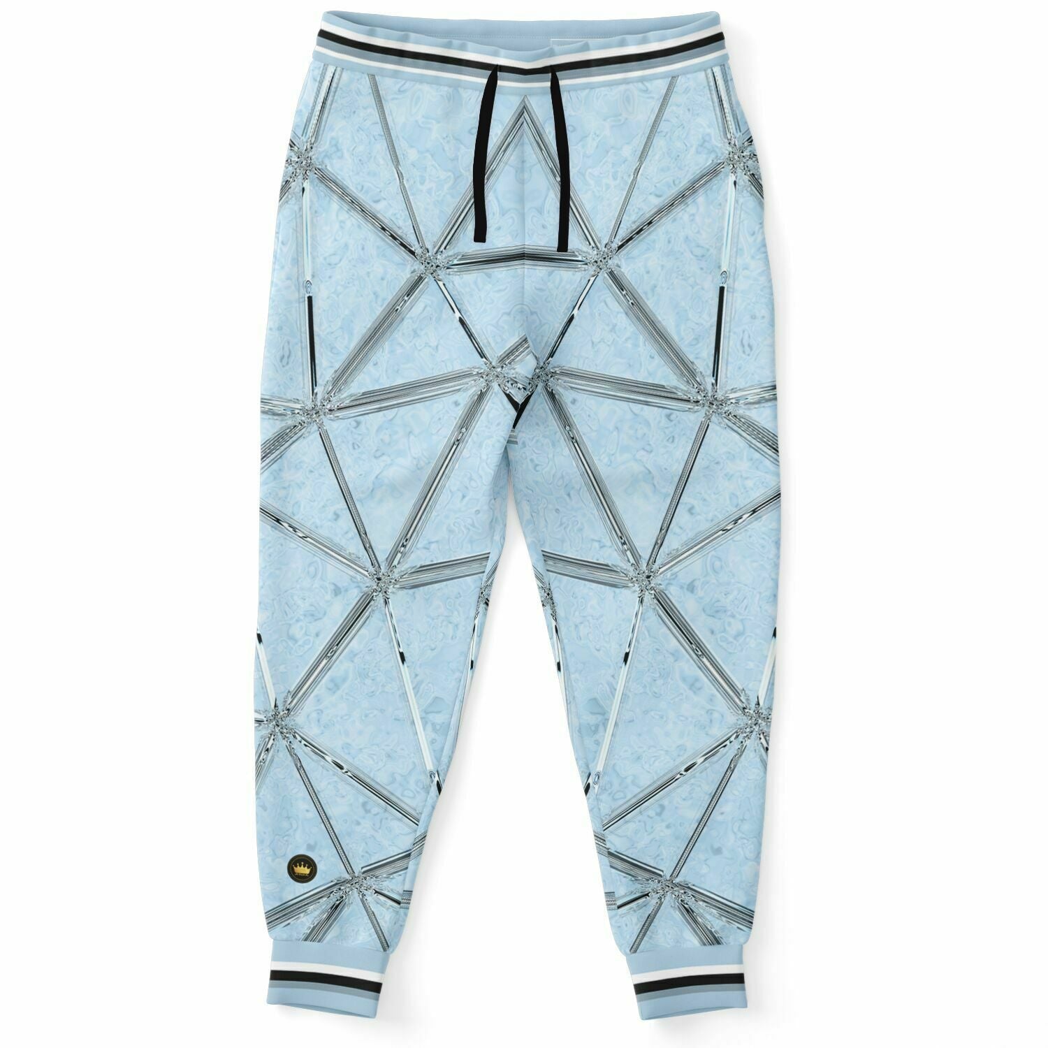 Blue Ice Igloo Geo Dome Eco-Poly Unisex Joggers