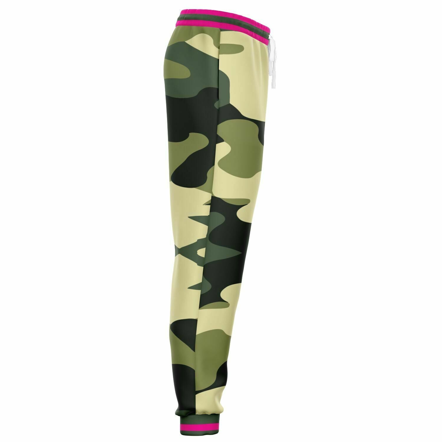 Green Marsh Camo Eco-Poly Unisex Joggers