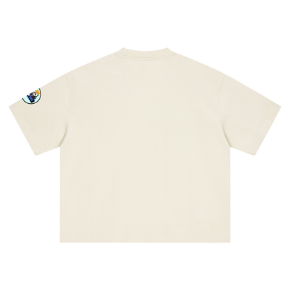 Here Comes the Sun Palm Springs Boxy Oversized Unisex T-Shirt