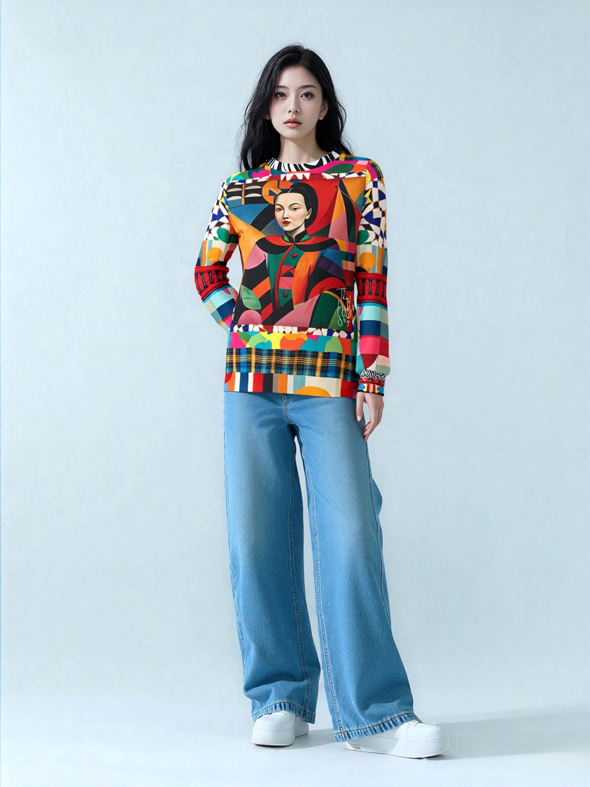 Call Me Comandante Asian Art Unisex Sweatshirt (Gold Label)