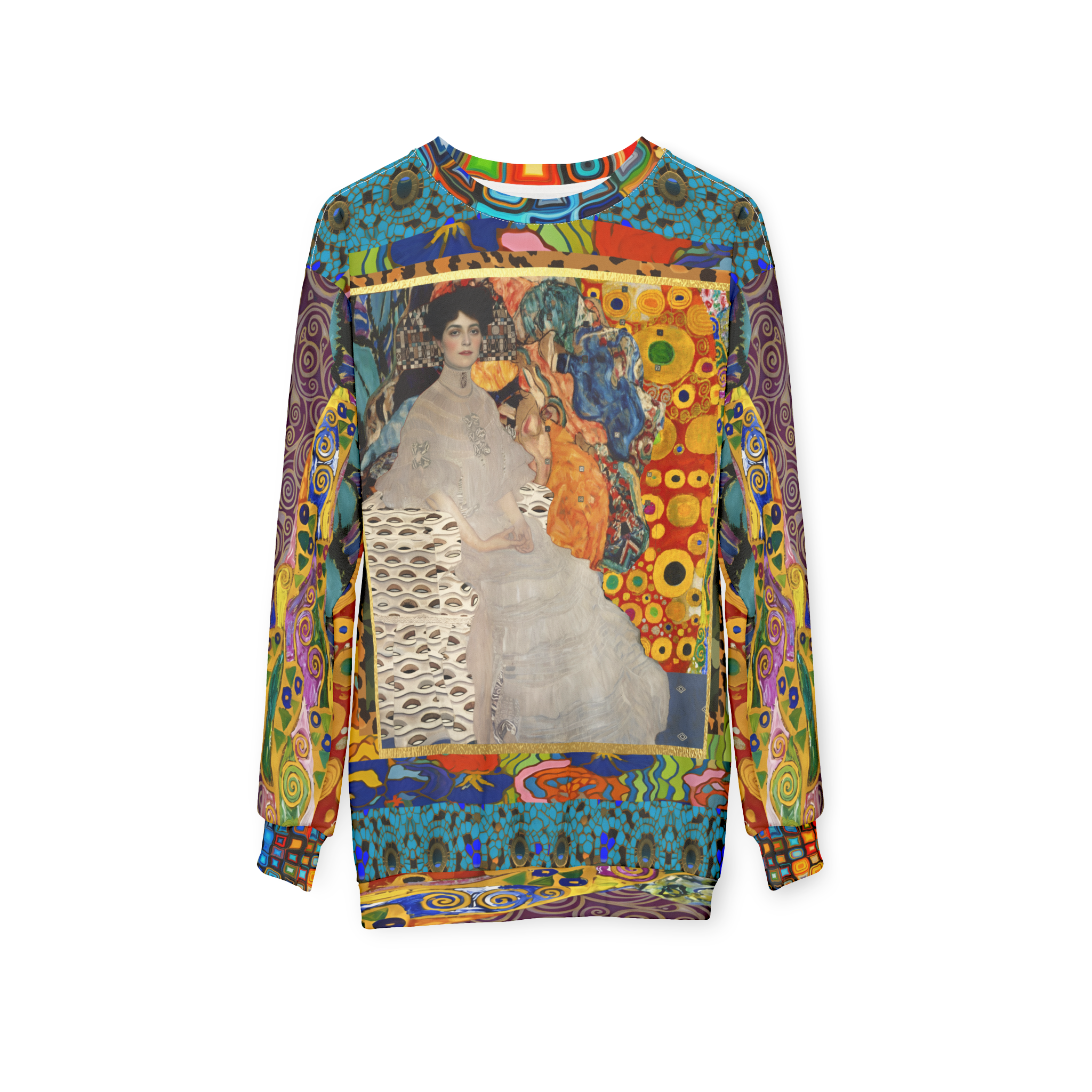 Call Me Fritza Art Deco Print Unisex Sweatshirt (Gold Label)