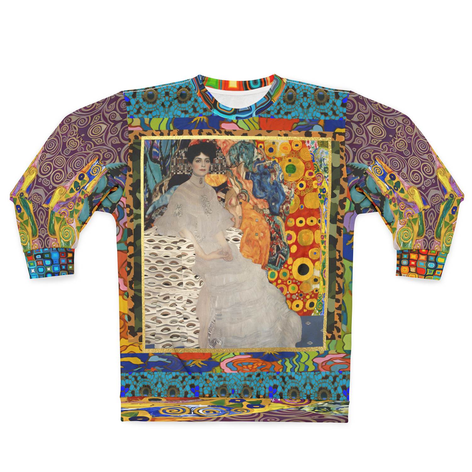 Call Me Fritza Art Deco Print Unisex Sweatshirt (Gold Label)