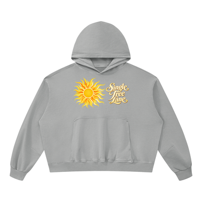 French Riviera Unisex Boxy Vintage Washed Hoodie