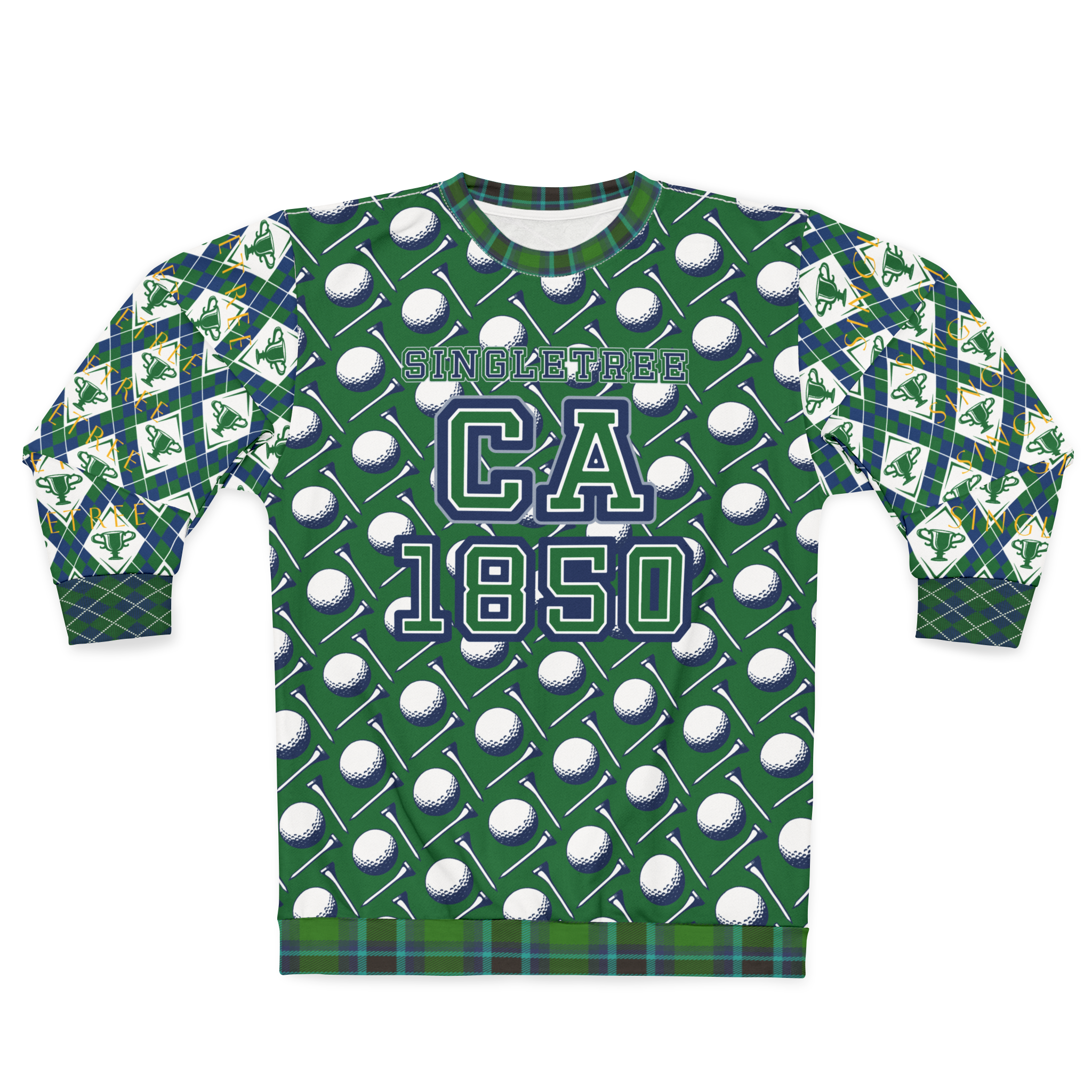 Championship Golf Unisex Sweatshirt (Gold Label)