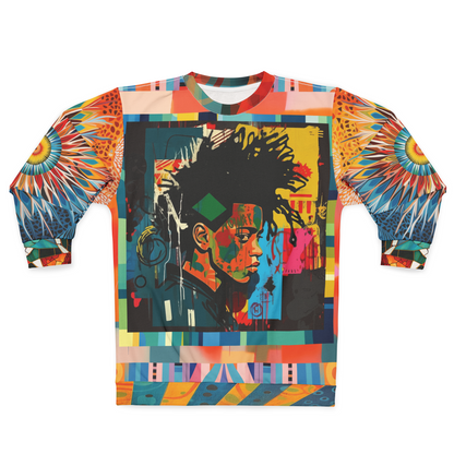 Childhood Interrupted Graffiti Art Unisex Sweatshirt (Gold Label)