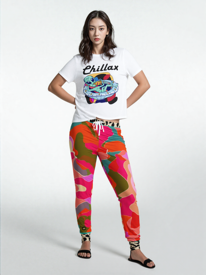 Scottsdale Orange Camo Eco-Poly Unisex Joggers