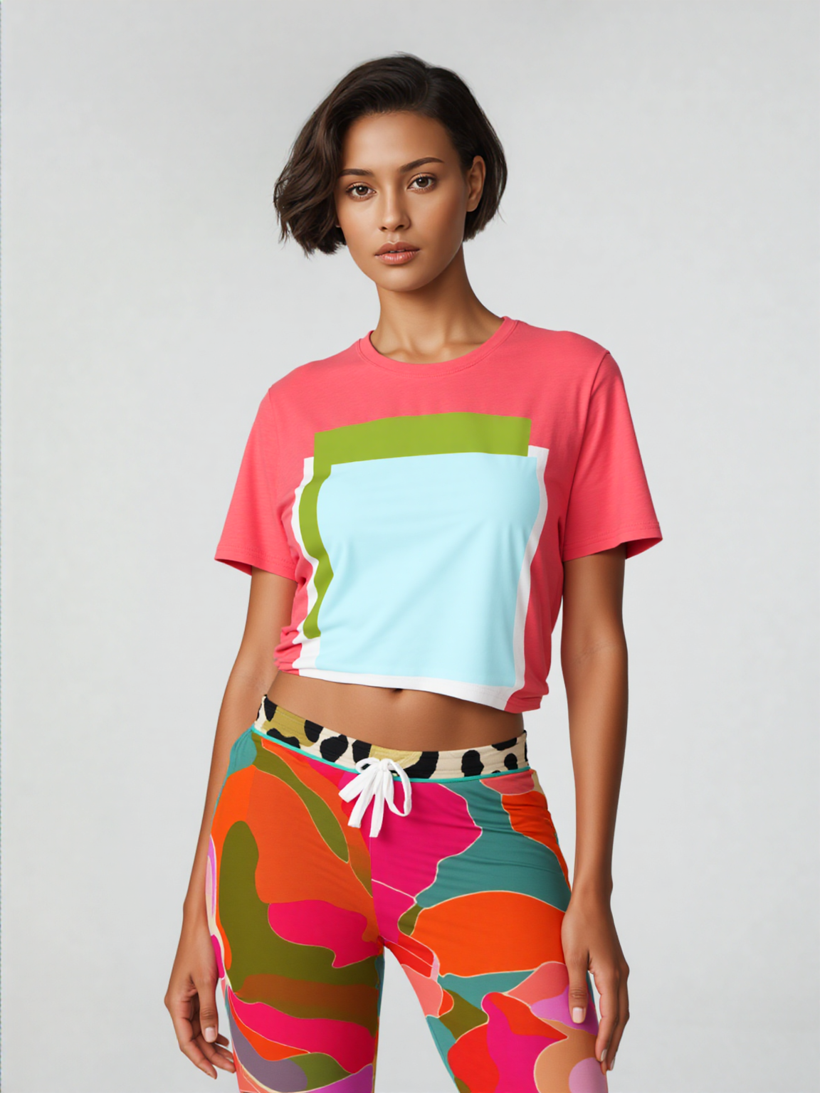 Scottsdale Orange Camo Eco-Poly Unisex Joggers