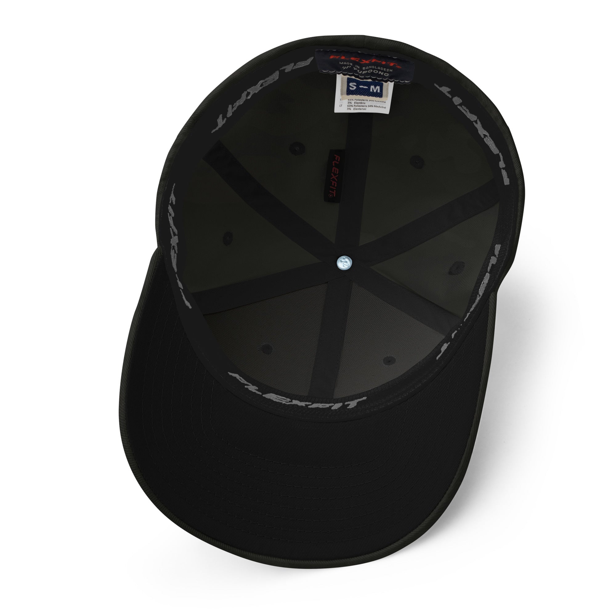 Flock Off Structured Twill Dad Hat with Elastic Back