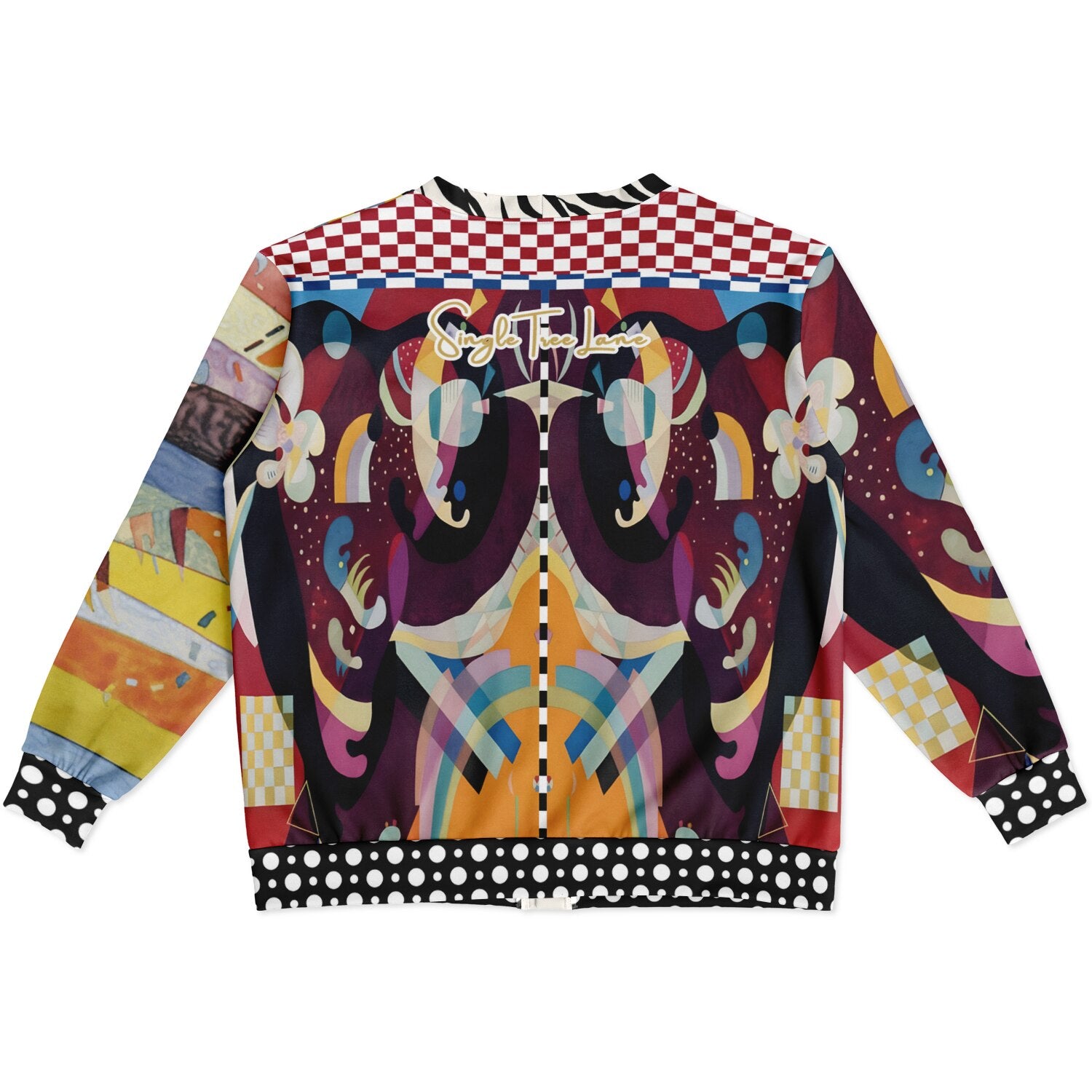 Composition in Nines - Kandinsky Heavyweight Unisex Cardigan