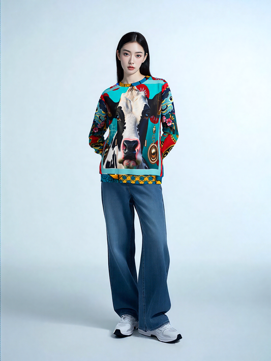 Cow's Hollow Unisex Sweatshirt (Gold Label)