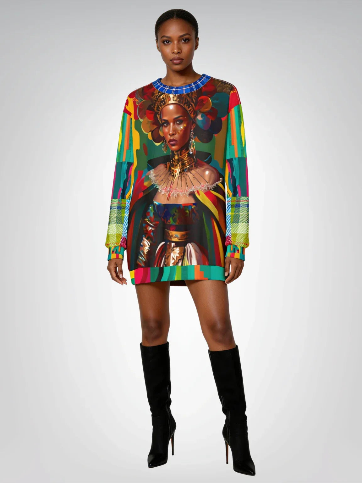 Creole Queen of New Orleans Unisex Sweatshirt (Gold Label)