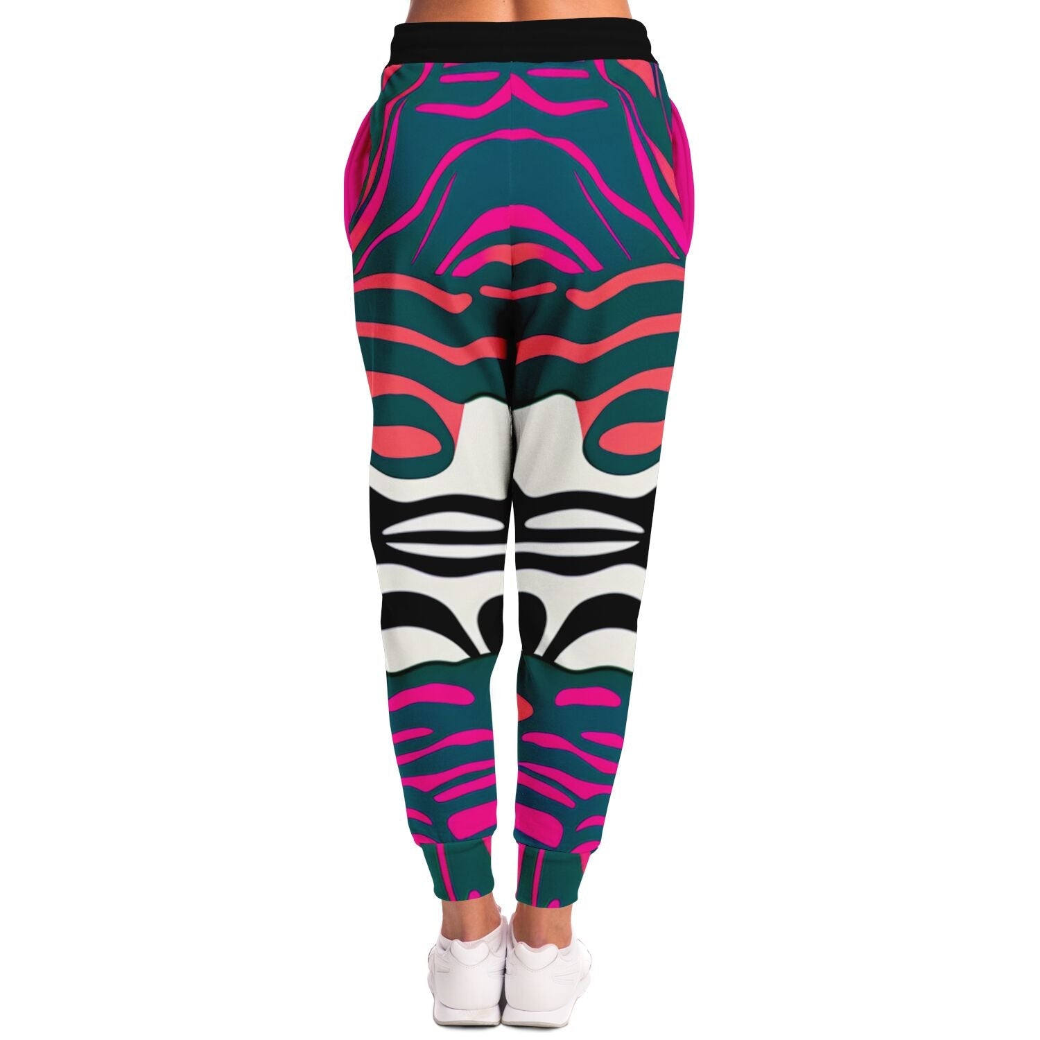 Electrified Zebra Eco-Poly Unisex Joggers