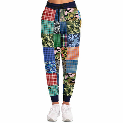 Hodgepodge Camo Plaid Animal Print Eco-Poly Unisex Joggers