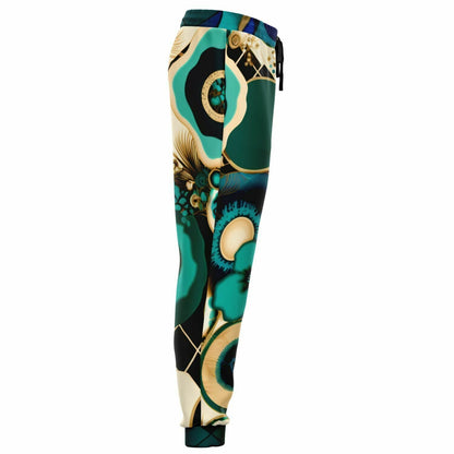 Beverly Trinity Plaid Medallion Eco-Poly Unisex Joggers