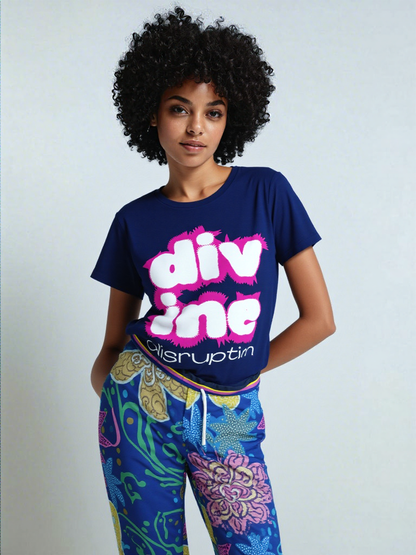 Sassafras Floral Eco-Poly Unisex Joggers