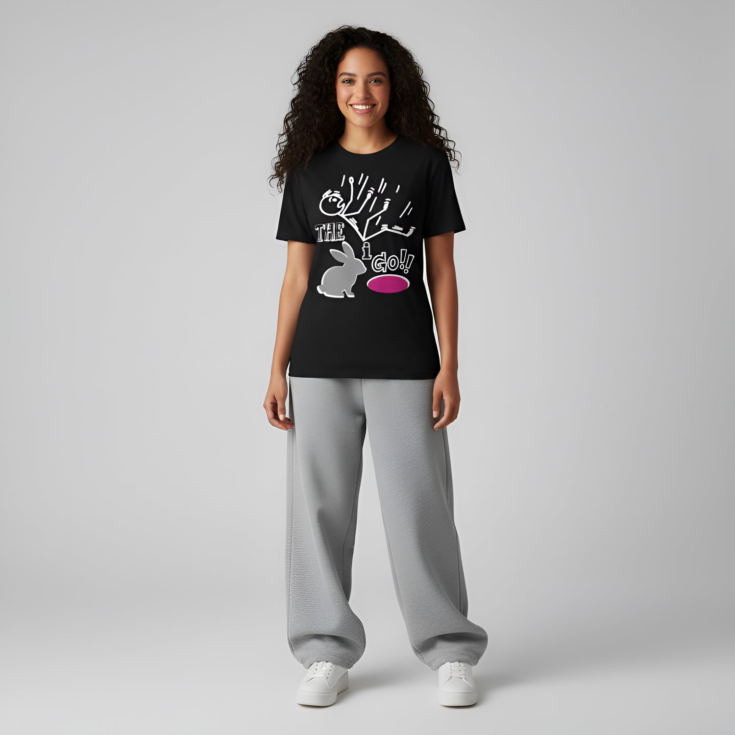 Down the Rabbit Hole I Go!!!! Unisex Garment-Dyed T-shirt