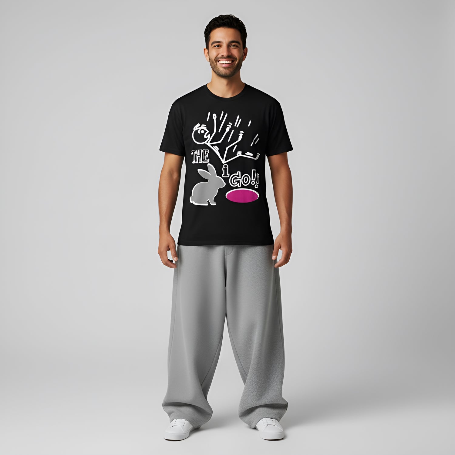 Down the Rabbit Hole I Go!!!! Unisex Garment-Dyed T-shirt