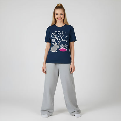 Down the Rabbit Hole I Go!!!! Unisex Garment-Dyed T-shirt