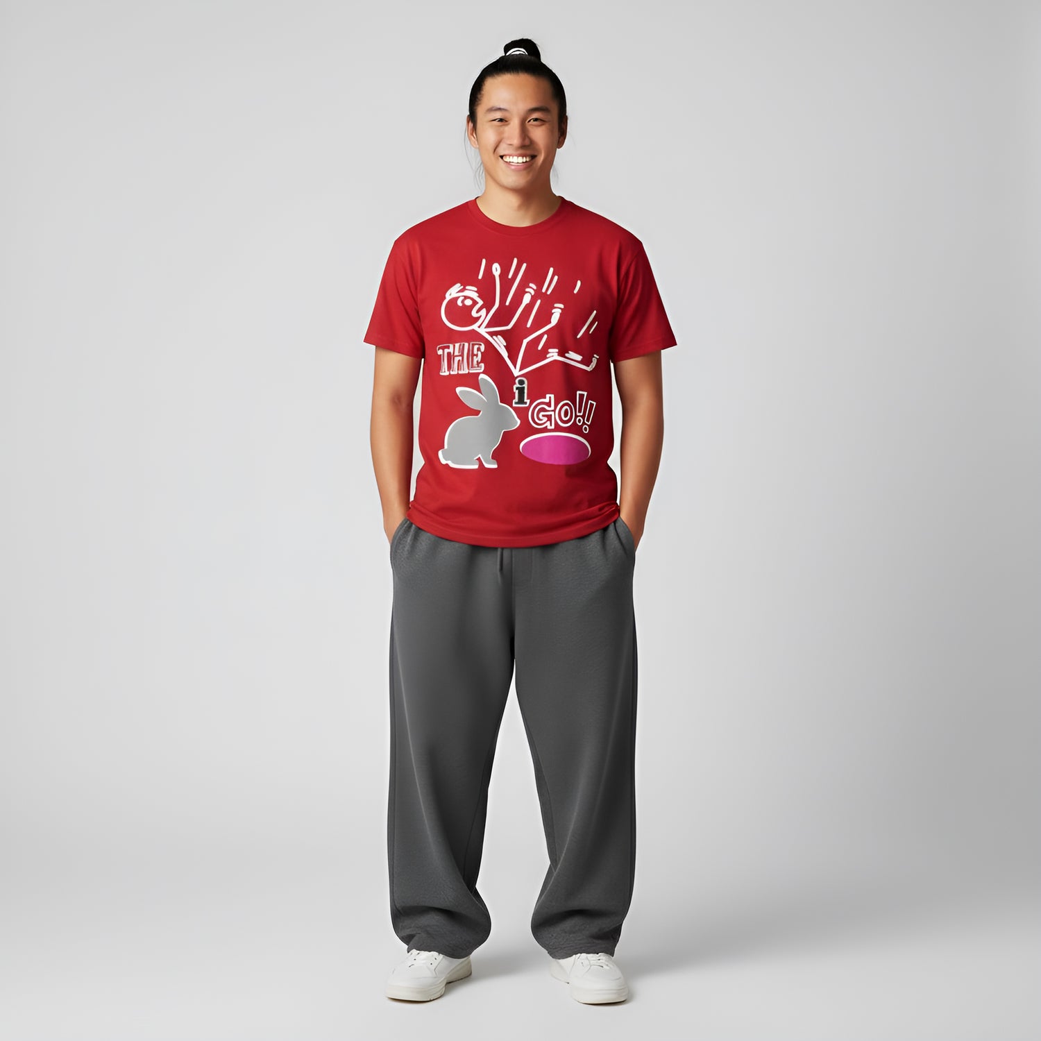 Down the Rabbit Hole I Go!!!! Unisex Garment-Dyed T-shirt