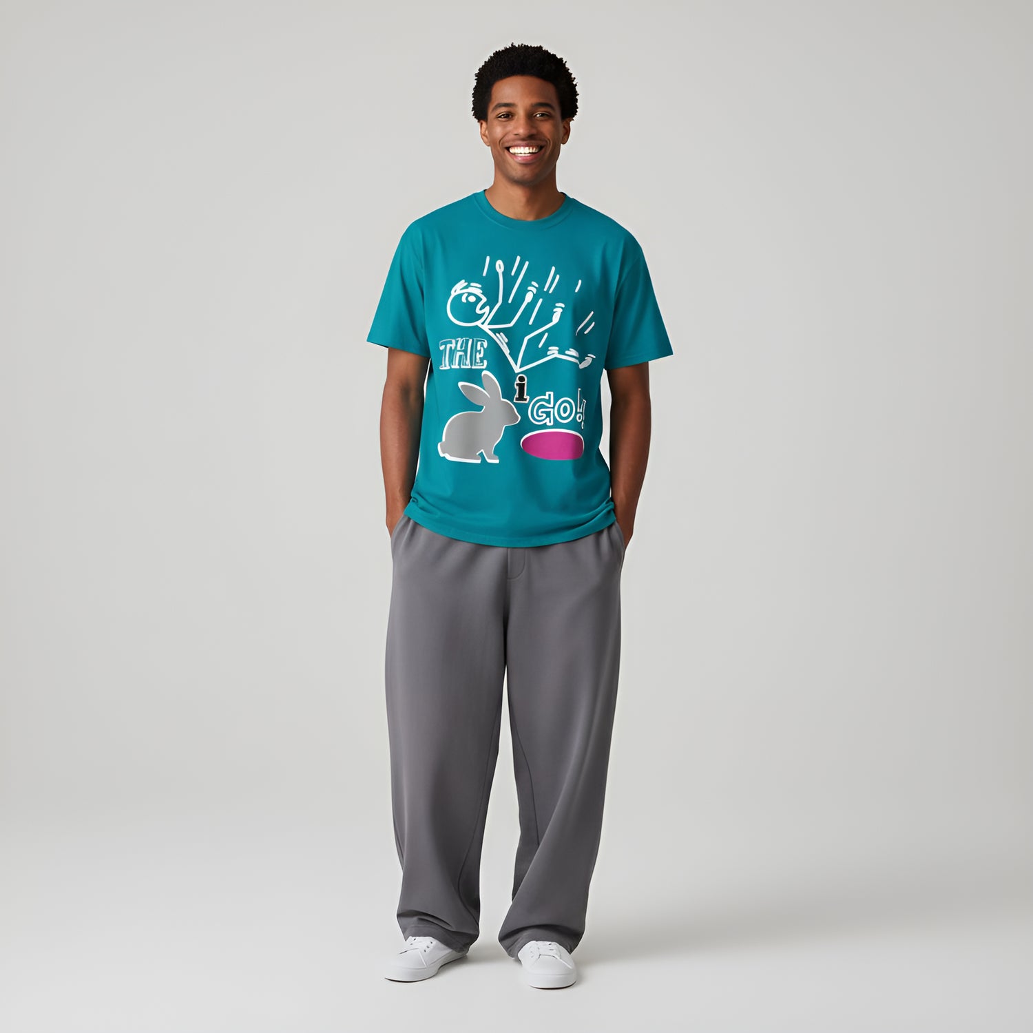 Down the Rabbit Hole I Go!!!! Unisex Garment-Dyed T-shirt