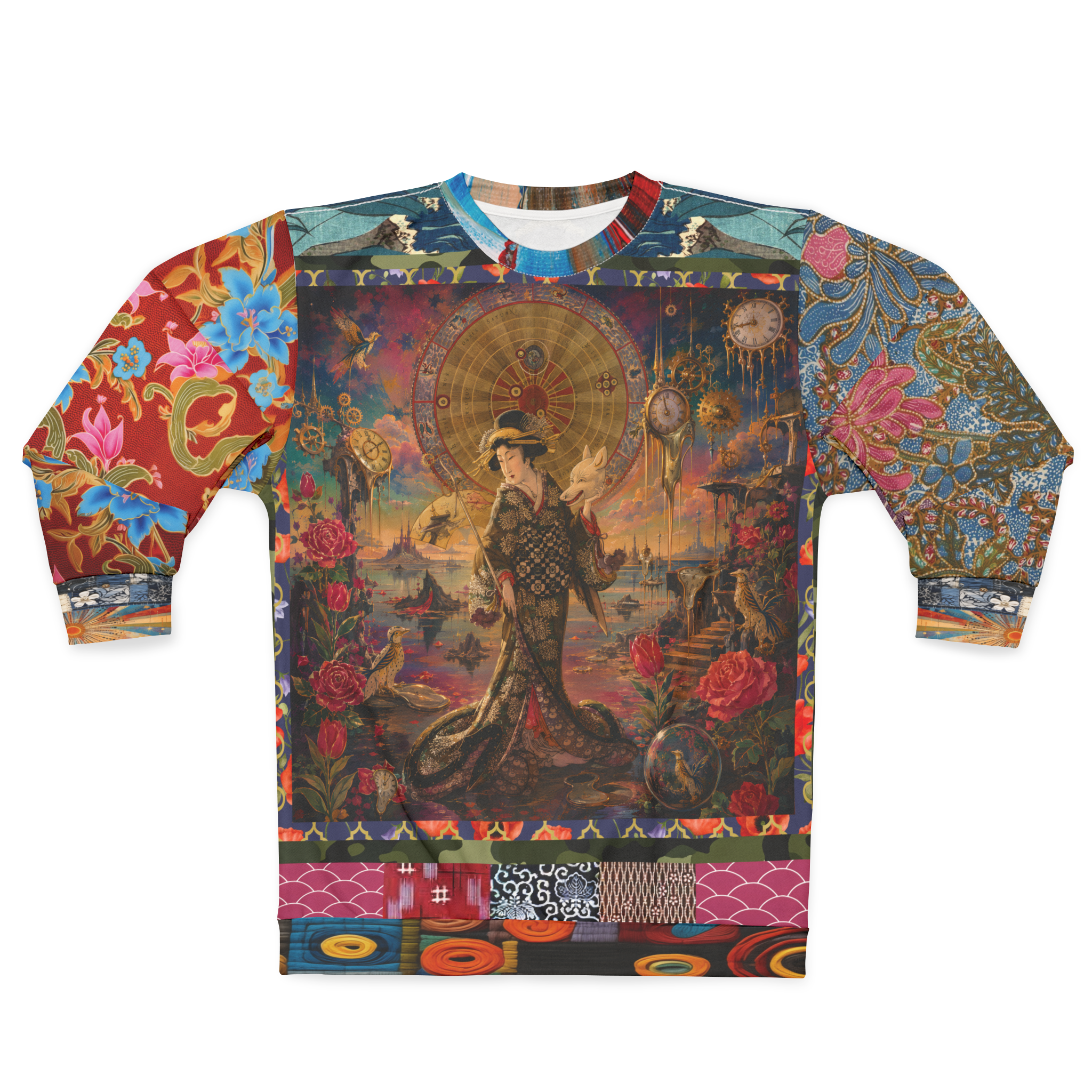 Duality of Spirit- Goddess of the Underworld Unisex Sweatshirt (Gold  Label)