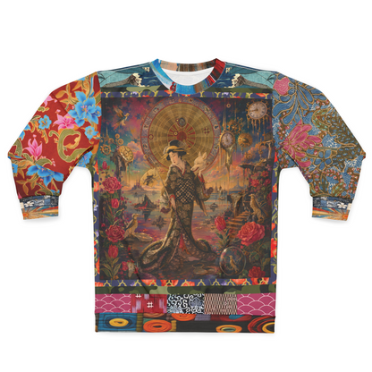 Duality of Spirit- Goddess of the Underworld Unisex Sweatshirt (Gold  Label)