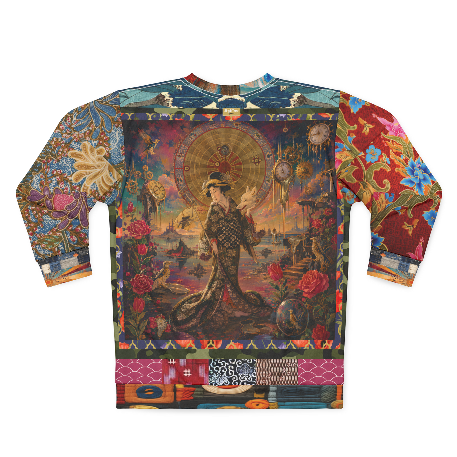 Duality of Spirit- Goddess of the Underworld Unisex Sweatshirt (Gold  Label)