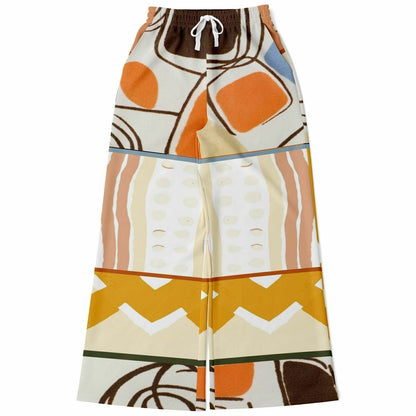 Concrete Jungle Eco-Poly Abstract Eco-Poly Geo Wide Leg Pants