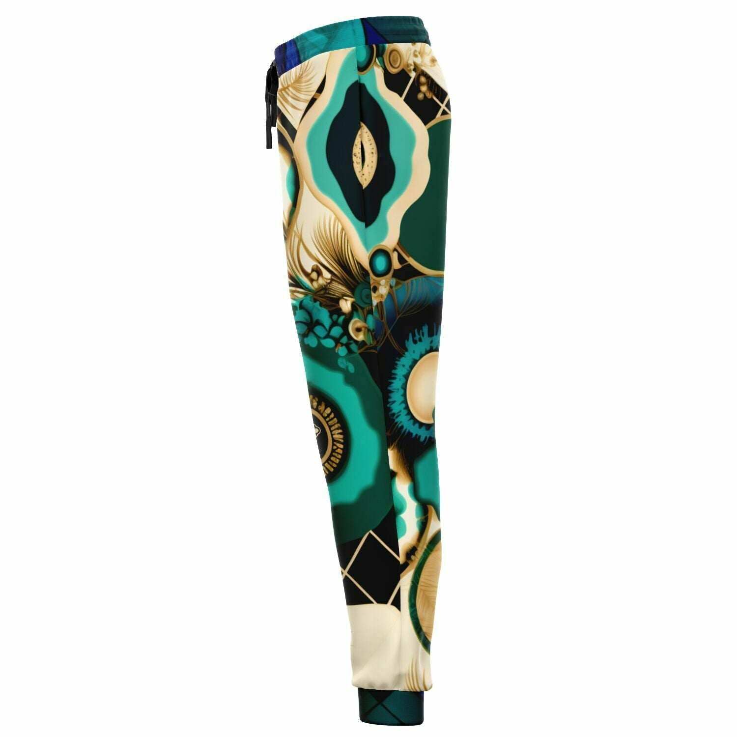 Beverly Trinity Plaid Medallion Eco-Poly Unisex Joggers