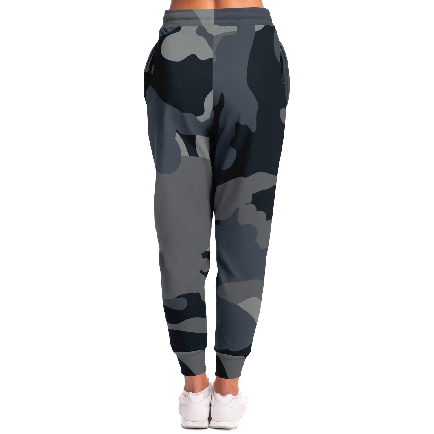 Black Dusk Eco-Poly Camo Joggers