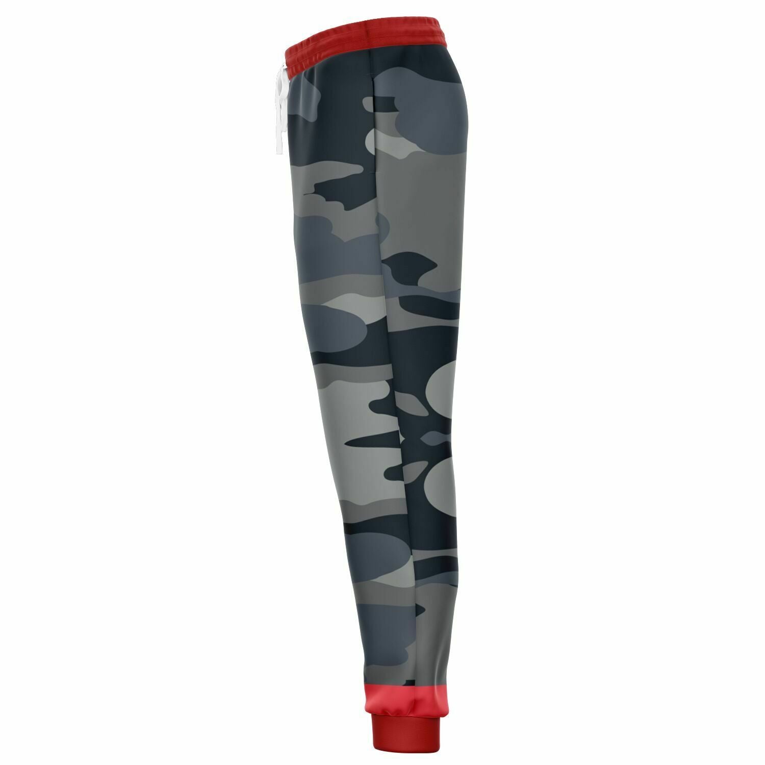 Black Dusk on Fire Eco-Poly Camo Unisex Joggers